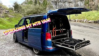 PIMPING MY MTB VAN WITH OVANO AND SHREDDING A NEW LOCATION [upl. by Alick]