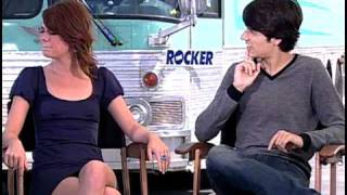 The Rocker  Exclusive Emma Stone and Teddy Geiger [upl. by Tegdirb]