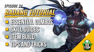 Badang Tutorial amp Guide 2023 English Skills Combo Tips amp Tricks  Mobile Legends  ML [upl. by Terhune]