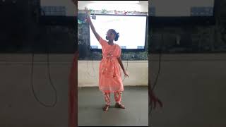 Alluri sitarama raju solo performance by pravallika APSWREIS JANGAREDDY GUDEM [upl. by Anaet]