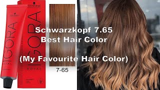 Schwarzkopf 765 Color Kaise kare  My favourite hair color [upl. by Xirdnek610]