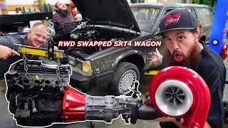 Were Building a RWD SRT4 swapped Volvo 740 Wagon [upl. by Ainivad]