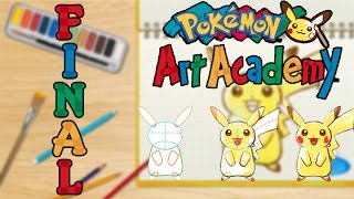 Pokémon Art Academy  Tout Feu Tout Flamme  FINAL [upl. by Lilak]