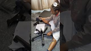 How To Assemble Office Chair  Handywoman Series [upl. by Nodearb143]