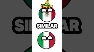 Similar Flags Part1 🇺🇳🌍 Flags Countryballs Memes [upl. by Melcher787]