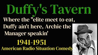 Duffys Tavern 511005 Boris Karloff Duffy Confirms hes Decided to Sell the Tavern [upl. by Adni]