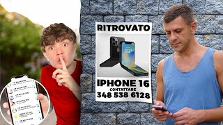 FINGO DI TROVARE UN IPHONE 16 PER VEDERE QUANTI TRUFFATORI CI SONO [upl. by Innos75]