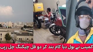 Hungerstation new update Food Delivery on bike in Jeddah [upl. by Ardnayek]