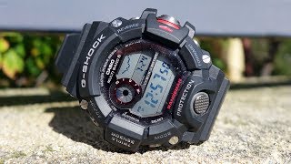 Casio GShock GW9400 Rangeman Review amp Quick Feature Comparison with Mudmaster  Perth WAtch 59 [upl. by Eirrem442]