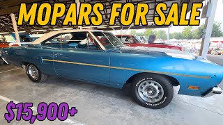 Mopars for Sale at the Chrysler Nationals 2024  Mopar Car Prices [upl. by Stanford]