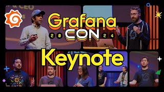 GrafanaCON 2024 Keynote Grafana 11 Loki 30 Alloy Golden Grot Awards and more  Grafana [upl. by Leuams515]