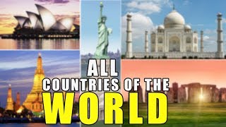 Learn Countries Of The World  All 195 Countries Of The World  World Geography With Pictures [upl. by Eislehc25]