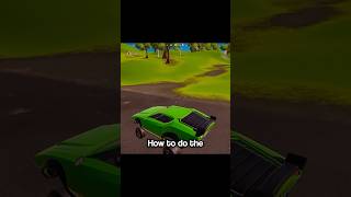 NEW car glitch tutorial AFTER PATCH in Fortnite fortnite [upl. by Irdua]