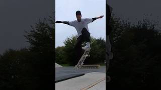 😜 It was skachy but it stood 😜 skateboarding shorts reels [upl. by Denoting500]