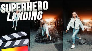 SUPERHERO LANDING EFFECT TUTORIAL [upl. by Cristiano895]