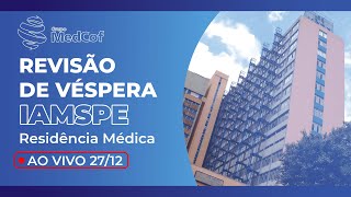 IAMSPE 2024  R1 Acesso Direto  Revisão de Véspera Dominada  Domine a prova de residência médica [upl. by Husein]