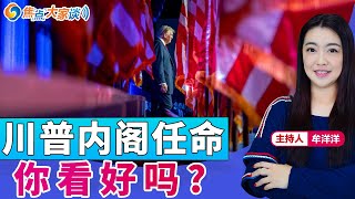 川普内阁任命 你看好吗《焦点大家谈》2024年11月15日 第1184期 [upl. by Larisa]