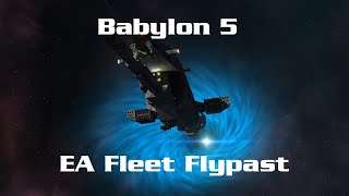 Babylon 5 EA Fleet Flypast [upl. by Hach645]