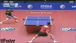 Singapore Open 2004 Wang LiqinChen Qi [upl. by Rehpotsihc]