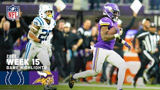 LARGEST COMEBACK IN HISTORY Indianapolis Colts vs Minnesota Vikings  2022 Week 15 Game Highlights [upl. by Laure]