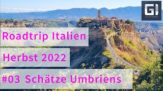 Roadtrip Italien Herbst 2022  03 Schätze Umbriens [upl. by Bourn]