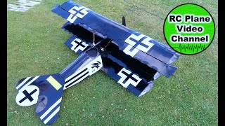 Fokker DR1  CY Model  1530mm  RCV 60SP  MSG Stiftland  Günter HD [upl. by Alwin]