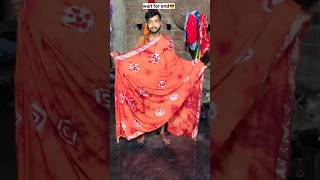 Cotton saree draping sareedraping sareestyles sareestyles cottonsaree sareelove ytshorts [upl. by Jacey]