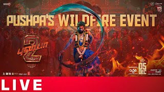 LIVE🔴 Pushpa 2 The Rule WILDFIRE EVENT in Chennai  Allu Arjun  Rashmika Mandanna  Sukumar  TFPC [upl. by Fretwell]