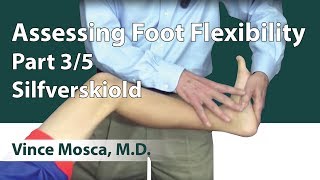 Assessing Foot Flexibility Part 03 Silfverskiold [upl. by Hill]