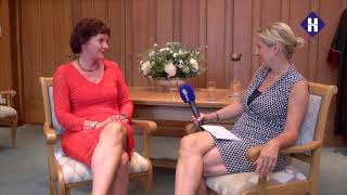 Afscheidsinterview met Marga Vermue burgemeester van Cranendonck  September 2017 [upl. by Annahsohs19]