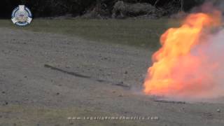 Explosives demonstration Military grade and household [upl. by Schonfield]