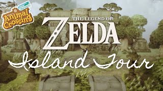 THE LEGEND OF ZELDA INSPIRED ISLAND TOUR  Animal Crossing New Horizons [upl. by Jordanna]