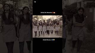 School Life Memories 💔🥺 Missed you 🥀🫂schoollife schoollifestatus bestfriend friendsforever [upl. by Gnidleif]