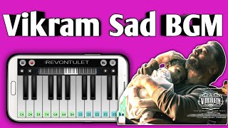 Vikram Movie Sad Bgm  Kamal Hassan  Anirudh  Walk Band Cover [upl. by Ennasor]