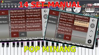 SET ORG2024 POP MELAYU MINANG SLOW  HD MANUAL CEK DEMO ISI 14 STEL FUL MELODI [upl. by Trumaine]