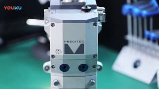 Precitec tutorial how to change protective lens of Prectitec ProCutter laser cutting head [upl. by Suiramad]