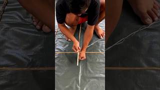 MAKE A KITE KRUS😱🪁shorts tabanog kiteflying short viral [upl. by Whalen]