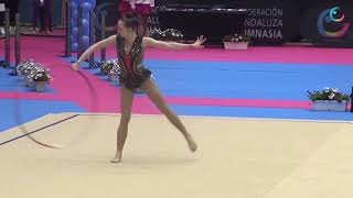 Takhmina IKROMOVA UZB Hoop Qualification RGI SENIOR Grand Prix Marbella 2024 [upl. by Eizdnil810]