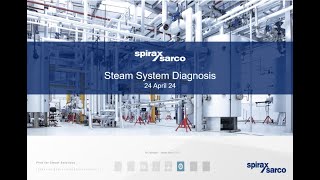 Steam System Diagnosis [upl. by Cchaddie437]