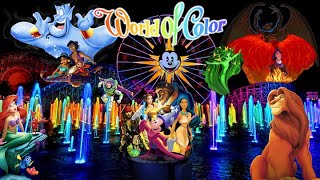 World of Color  Disney Parks Tribute [upl. by Yknip]