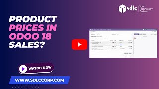 Product Prices in Odoo 18 sales [upl. by Ennyl]