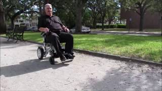 Sentire Med Deluxe FCX Wheelchair Folding Mobility [upl. by Osy]