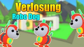 Ich Verlose einen Robo Dog in Adopt Me Neues Pet Deutsch [upl. by Luigino]