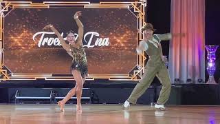 Troels Bager amp Ina Jeliazkova I International Grand Ball 2021 I Jive ShowDance [upl. by Zap]