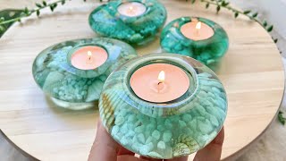 Beautiful Resin Sea Candle Holders Cure in Just 2 Hours [upl. by Navanod247]