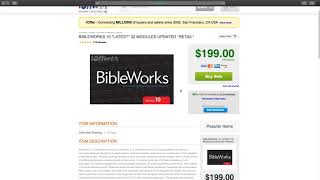 Buy Bibleworks 10 [upl. by Grory]