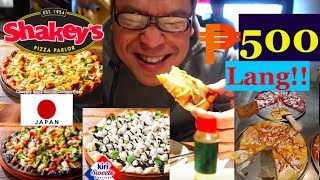 SHAKEYS Japan AllYouCanEat BUFFET P500 Lang [upl. by Sivek152]