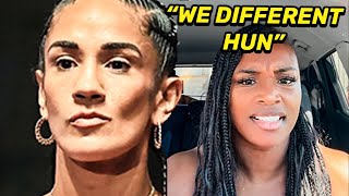 Amanda Serrano CLAPS BACK at Claressa Shields DISSES “HUN” being UPSET for SMASHING her NUMBERS [upl. by Adeirf329]