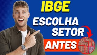 IBGE  DEFINA O SETOR CENSITÁRIO COM ANTECEDÊNCIA E EVITE IMPREVISTOS [upl. by Neyugn257]