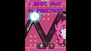 3096 att Ashley Wave Trials  Practice Mode geometrydash gd ashleywavetrials GDOddMod [upl. by Nahpos]